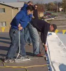 Single Ply Roof - PVC/TPO/EPDM